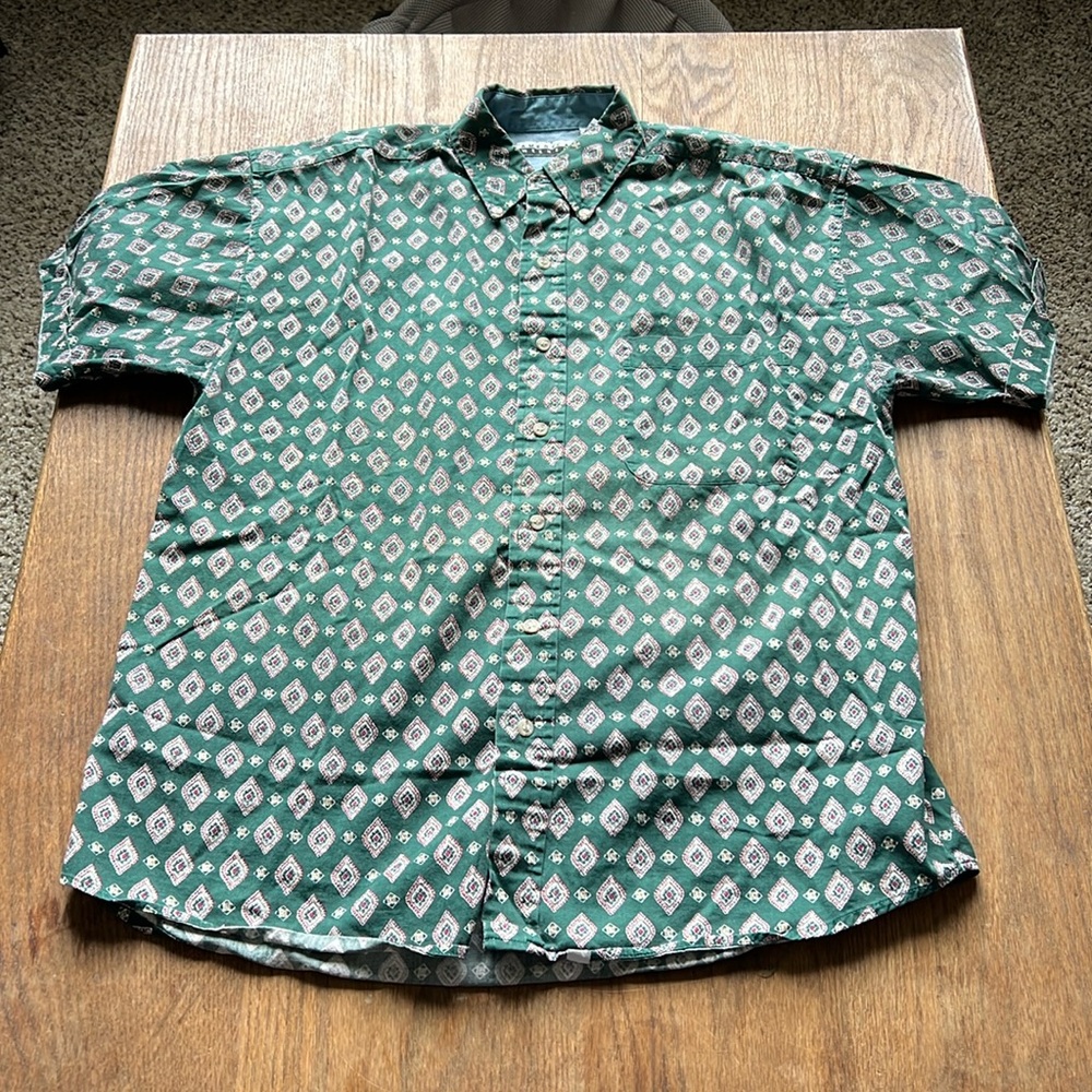 Men’s American Weekend 90s Short Sleeve Button Up Medium